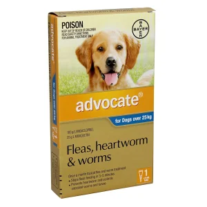 ADVOCATE for X/Large Dogs Over 25kg