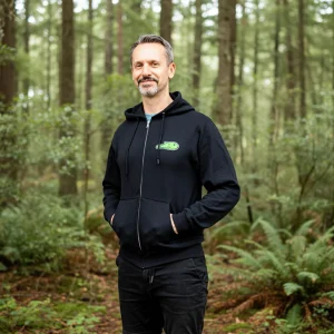 Aquarium Co-Op Green Puffer Hoodie