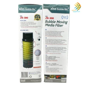 Aquarium Co-Op by Ziss Bubble Bio Moving Bed Filter