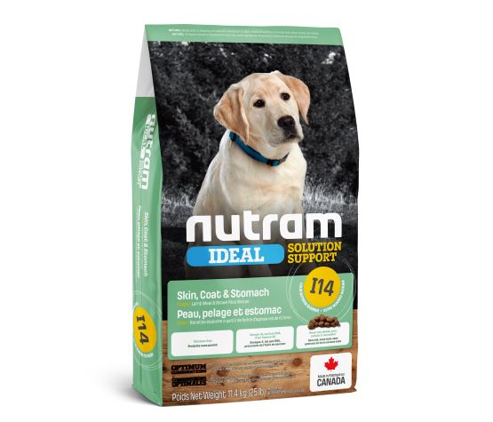 Nutram Ideal I14 Puppy Food Skin, Coat & Stomach Lamb And Brown Rice - Bild 2
