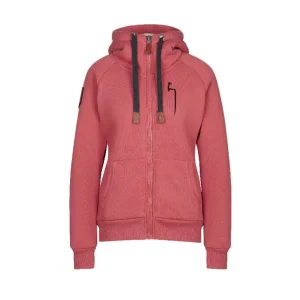 Dog Handler Winter Hoodie for Women, terracotta
