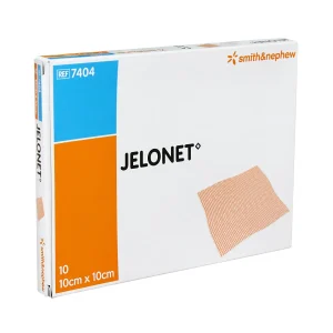 Jelonet Paraffin Gauze Wound Dressing 10cm x 10cm - Box 10