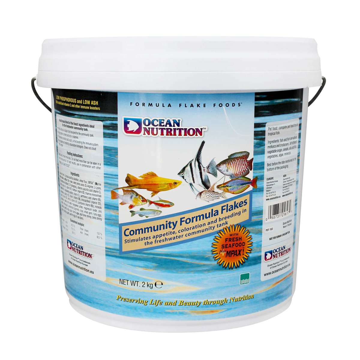 Ocean Nutrition Community Formula Flakes for Freshwater Fish - Bild 4