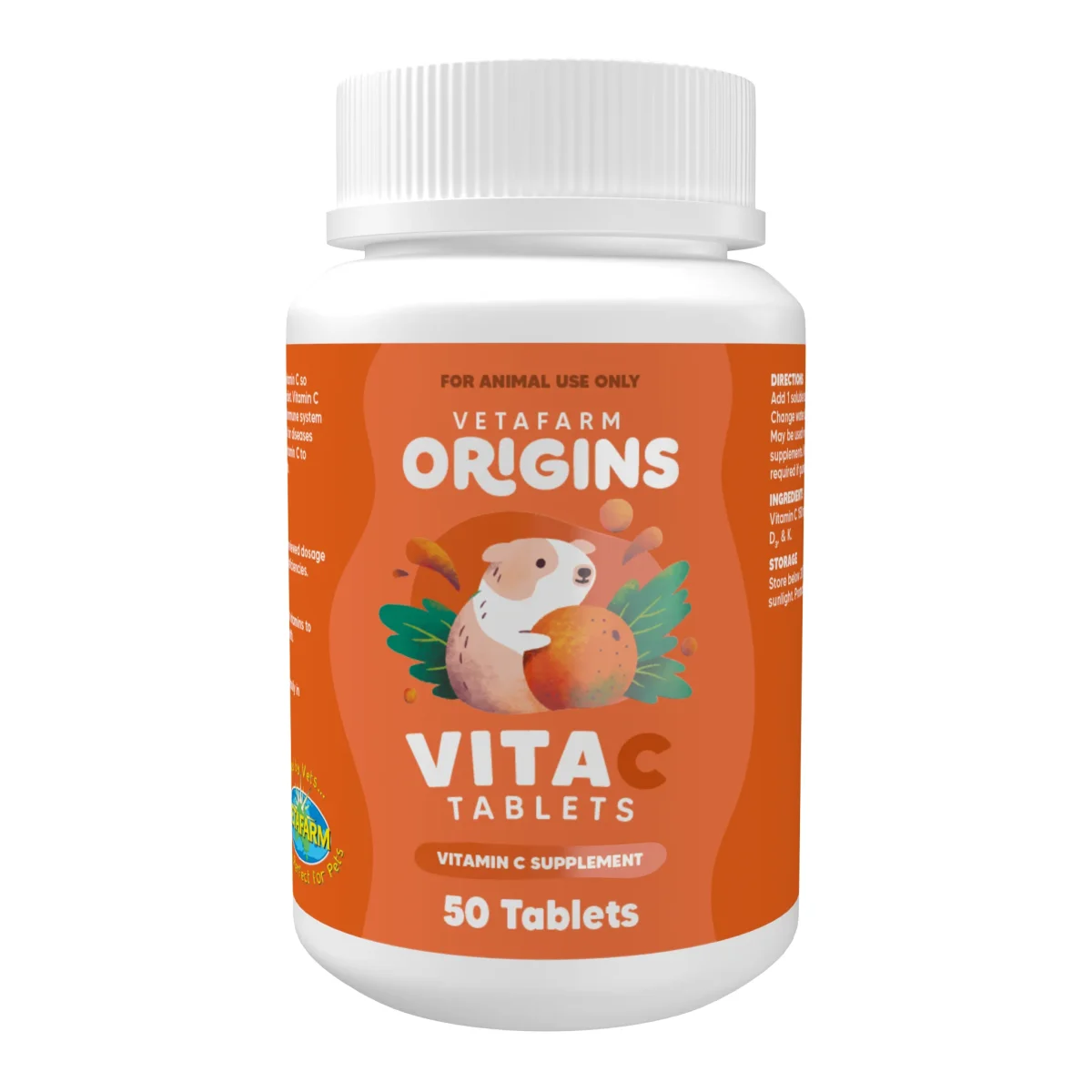 Vetafarm Origins Vita-C Tabs 50's
