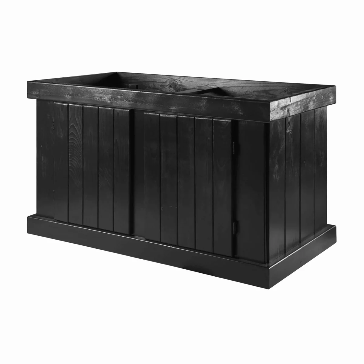 Aqueon Classic Pine Stand - Black - 48x24