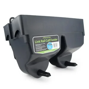 Bainbridge Link Rail Calf Feeder 2 Place with Flow Teats